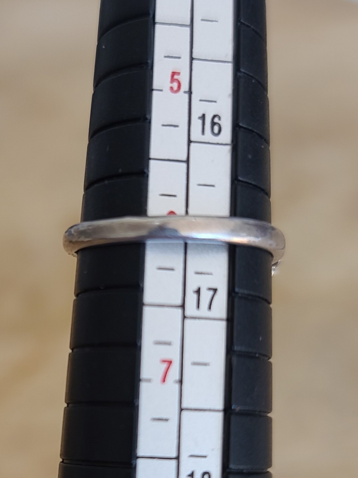 Sterling 925 Solid Silver Microplane Ring 6 Size … - image 17