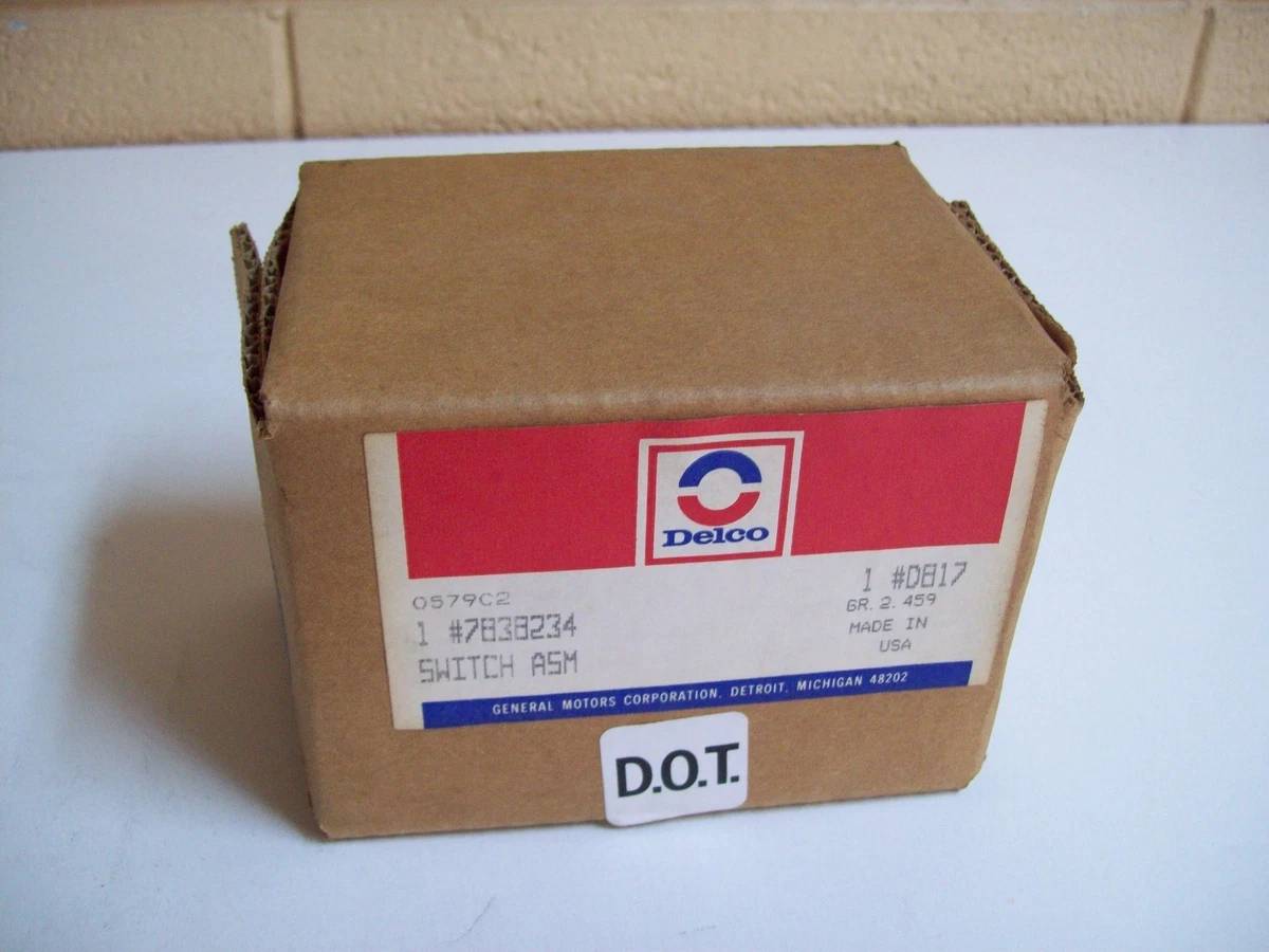 DELCO REMY 7838234 DIMMER SWITCH D817 GM - NOS - FREE SHIPPING | eBay 