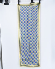 Vintage Made in Japan Floral Flower Scarf 15" x 43.5" - 100 Acetate