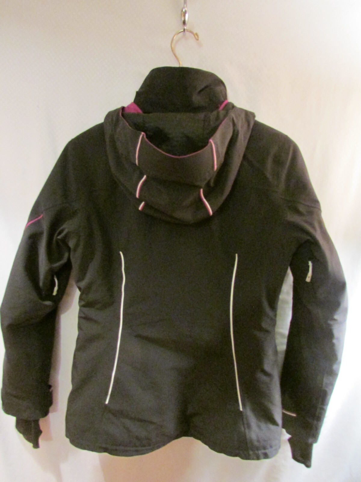 SALOMON Giacca da sci snowboard SALOMAN 20K pelle asciutta nera isolata taglia S