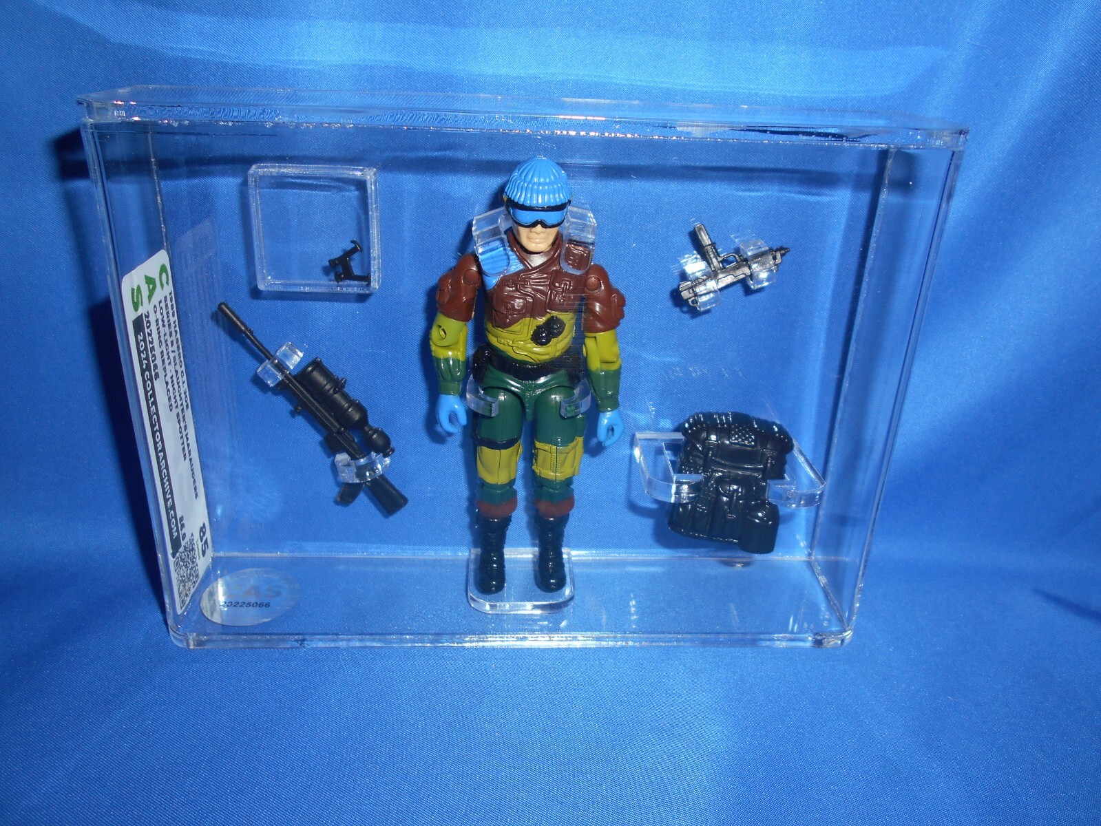 1989 GI JOE ARAH SGT MARAUDERS LOW LIGHT LOT 100% COMPLETE CAS GRADED 86.9 COA