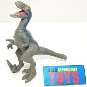 jurassic world attack pack velociraptor blue