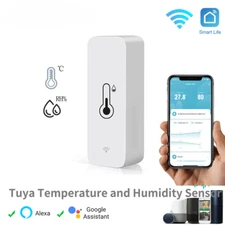 Temperature Humidity Sensor WiFi APP Remote Monitor for Smart Home Google New