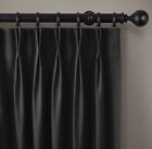<!--F#f_0-->2Pcs 100% Blackout Microfiber Coated Pinch Pleat Curtain Bedroom Drapes 4Colors<!--F/-->