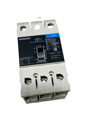 NEW Siemens NGB3K090B / NGB3K090 3p 480v 90a Circuit Breaker NEW NO BOX