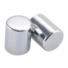 2x Chrome Docking Hardware Point Cover Kit For Harley Touring Road Street Glide