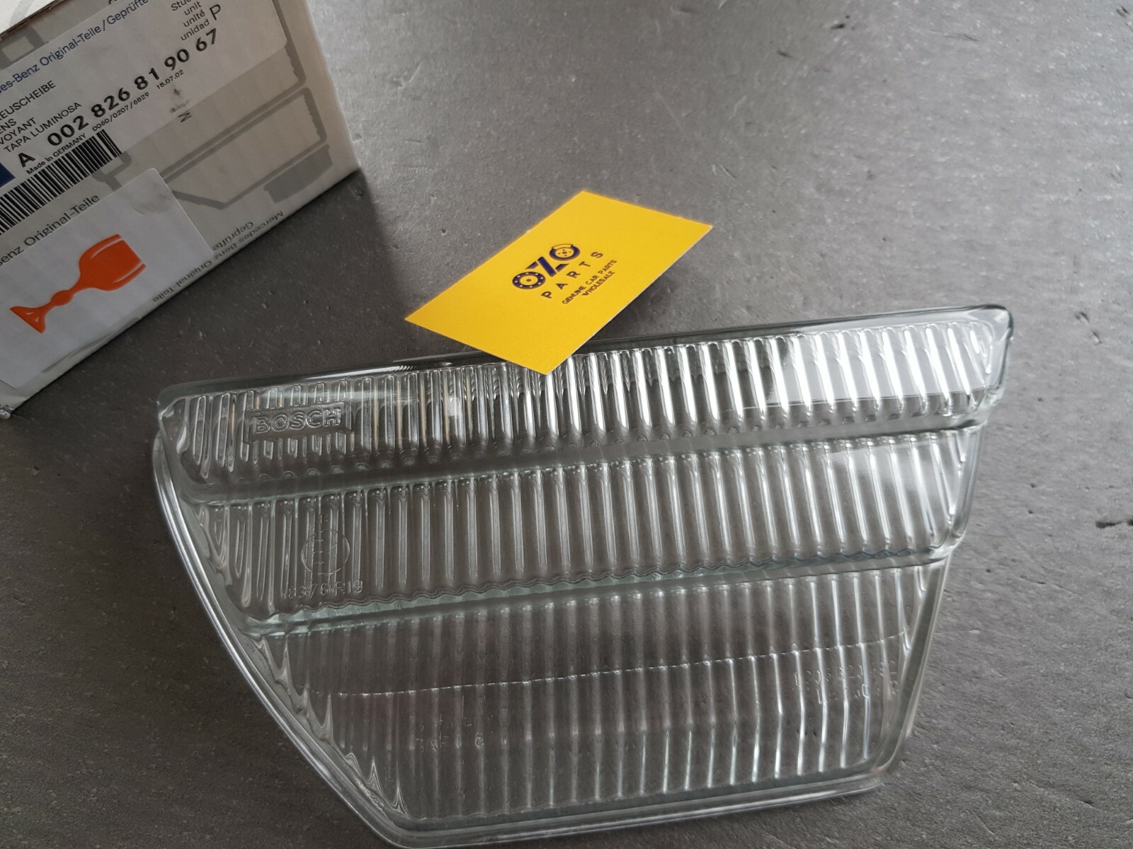 Mercedes C126 SEC fog lamp lens A0028268190 RH genuine | eBay