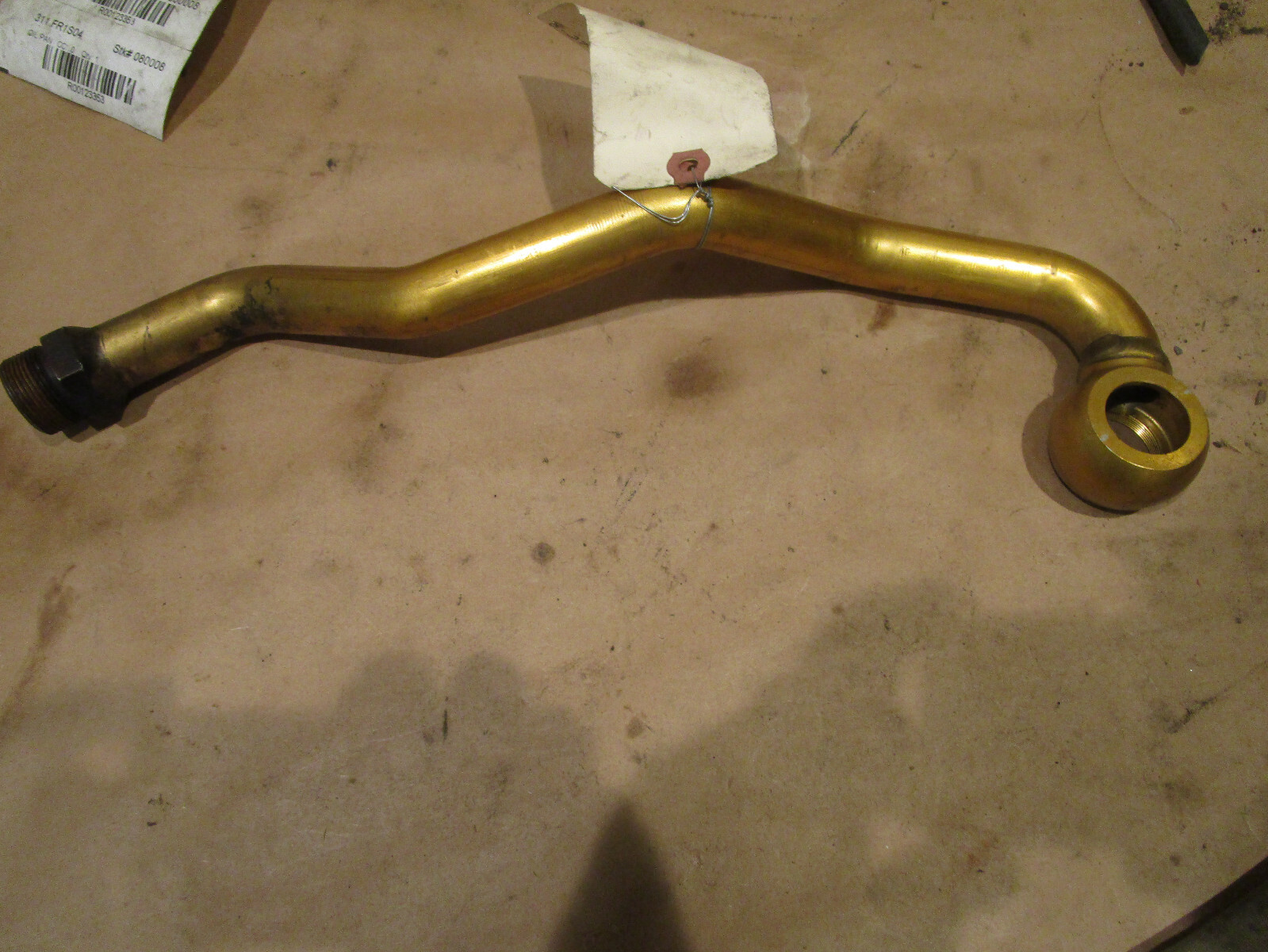 Ferrari 360 - Oil Pipe From Engine To Radiator Hose  P/N 178199