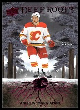 ANDREW MANGIAPANE 2023-24 UD Series 2 Hockey PURPLE DEEP ROOTS  #DR-29