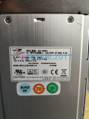 Used 1PCS For zippy EMACS M1F-5500V rated power 500W power supply