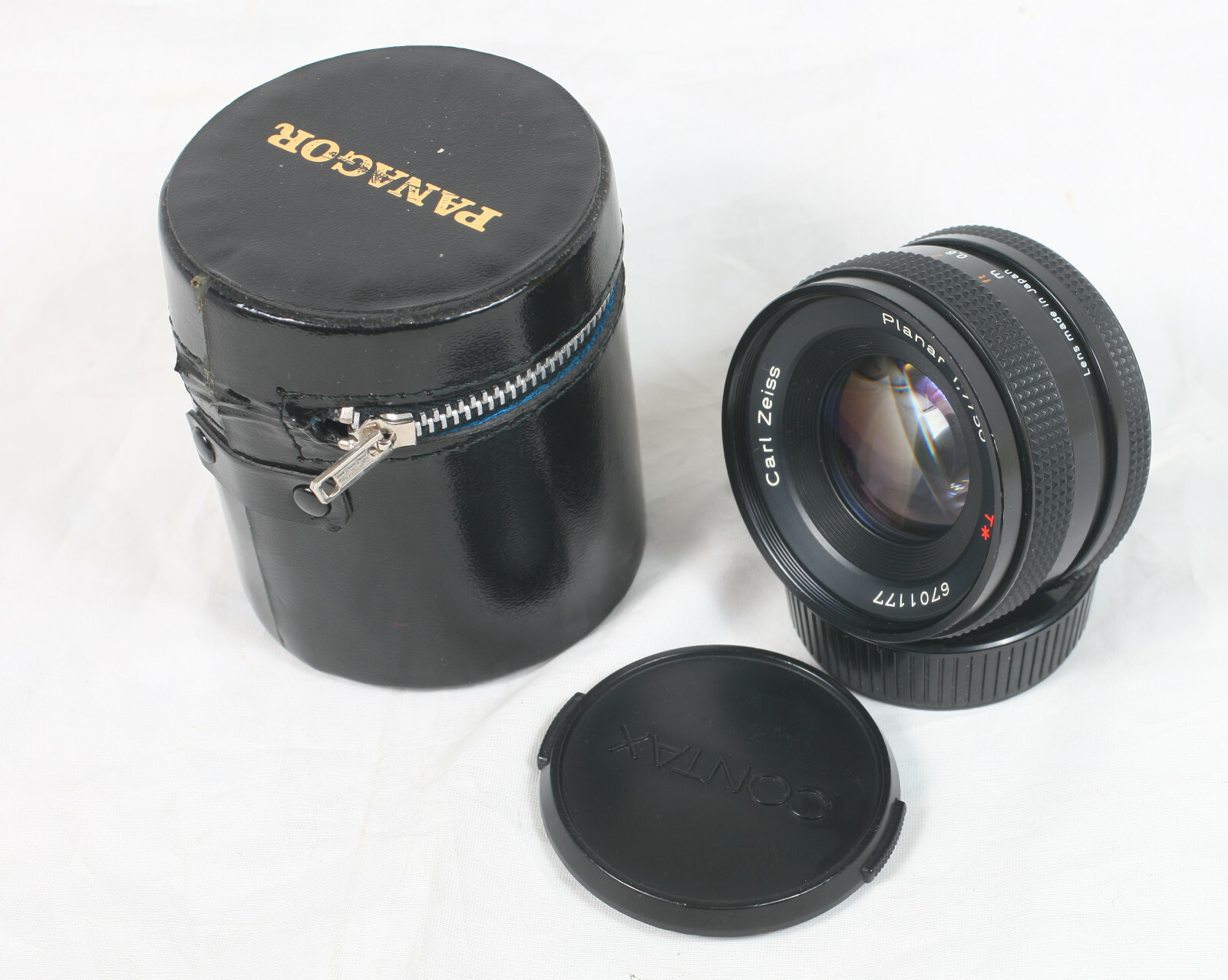 Zeiss Planar T 50mm F 1 7 Mf Lens For Contax Yashica For Sale Online Ebay