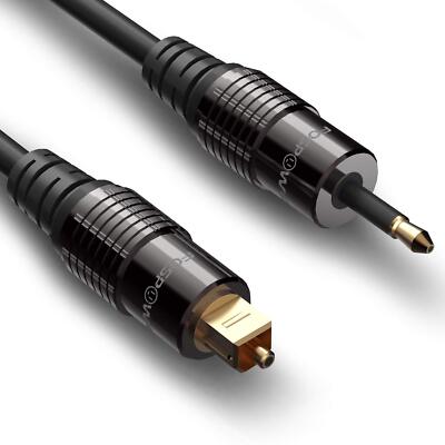 Optisches Digital-Audio-Toslink-Kabel auf Mini-Toslink S/PDIF Premium-Qualitä...