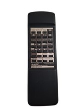  TESTED  WORKING SHARP RRMCG0019AWSA Audio System Remote Control