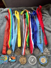 Lot of 10 Different Race / Running / Other / Marathon Medal Collection 5