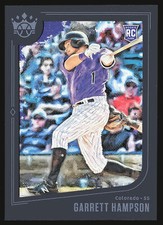 2019 Panini Diamond Kings #52 Garrett Hampson Framed Blue RC