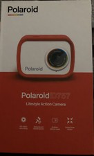 Red Polaroid iD757 Lifestyle Sport Action HD Recording Waterproof Camera