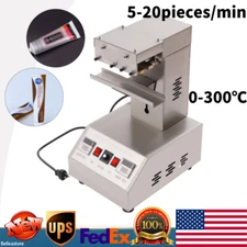110V Adjustable Tube Sealing Machine Fits Composite Plastic Cosmetic Tube Sealer