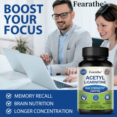 acetyl l carnitine mitochondria Acetyl L-Carnitine Strengthen Mitochondria Support Cognitive Function  30-120 Ct