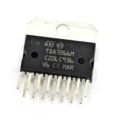 1pc TDA7266M | 7W MONO BRIDGE AMPLIFIER | 3-18V | Multiwatt 15 | STM