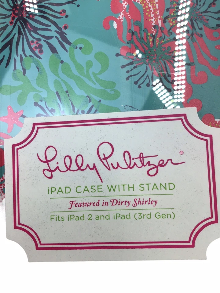 Funda protectora para iPad Lilly Pulitzer compatible con iPad 2, iPad 3ª generación, diseño coral nueva en caja Foto 2 de 4