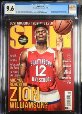 zion williamson slam
