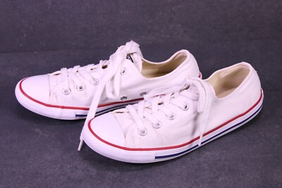 Converse Sneaker Chucks All Star Dainty OX Damen Canvas weiß Gr. 38 white BC89