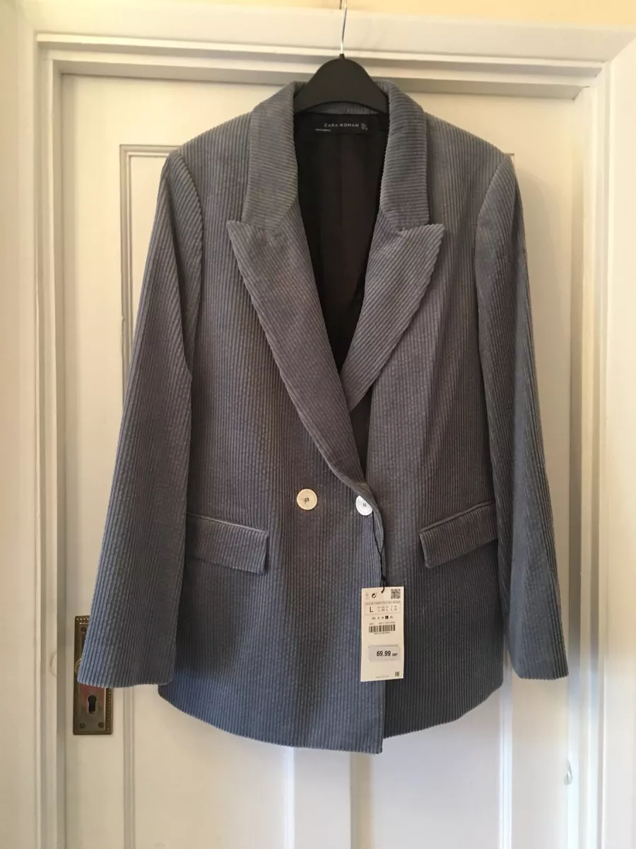 Zara corduroy cheap blazer