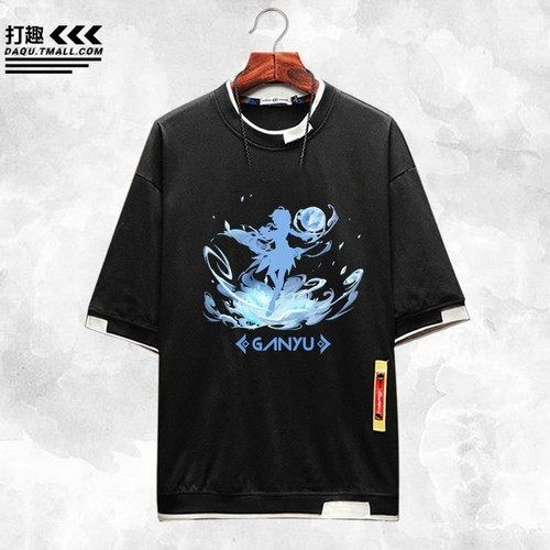 Genshin Impact Anime T-shirt Short 