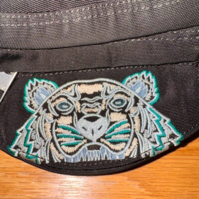KENZO Waist Bag Polyester BLK FA65SF307F20 (D:1.6