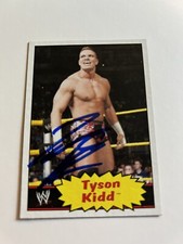 Tyson Kidd WWE Signed 2012 Topps Heritage Card # 41