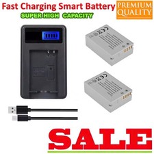 2x NB-10L Battery +Lcd Charger for Canon G1X,G15,G16,G3X, SX40HS, SX50HS, SX60HS