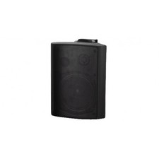 DIFFUSORE DA PARETE 100V/20W-IP55 NERO COPPIA CASSA AUDIO FILODIFFUSIONE GBC 