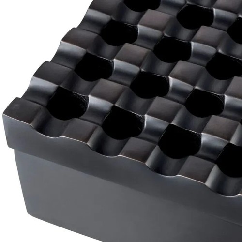 Eichholtz Deluxe Ashtray Gunmetal Bronze RRP: £195 - Picture 2 of 3