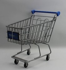 Minatare Shopping Cart 6" Tall Walmart Cart Display Piece Die Cast