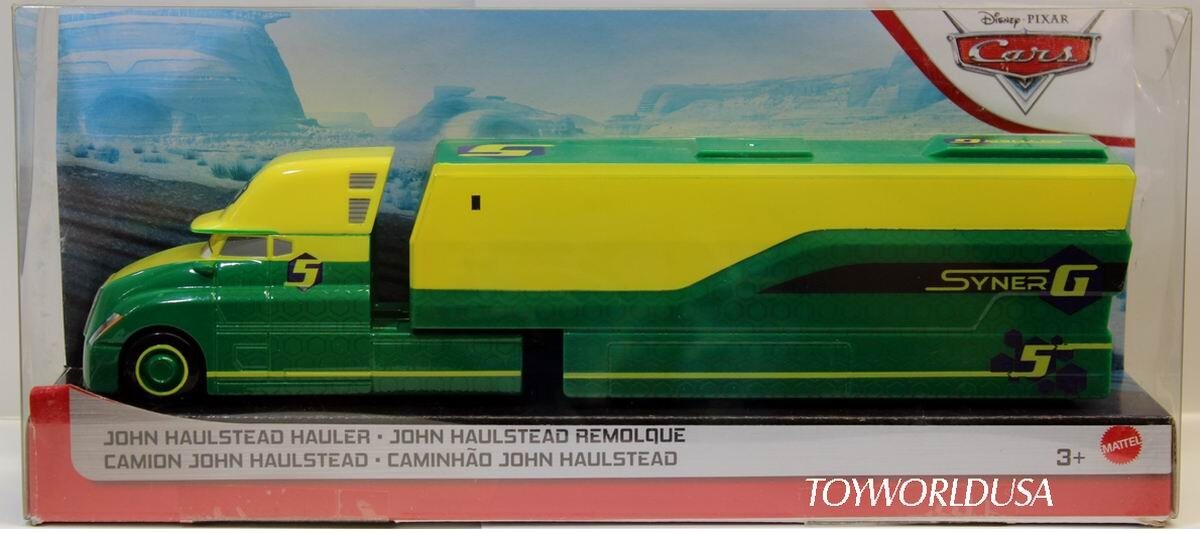 2019 Disney Pixar Cars John Haulstead SynerG Hauler GGF33 | eBay