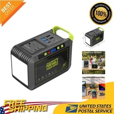 Multi-Port 88Wh Power Bank - Fast Charging Solar Generator for Emergencies