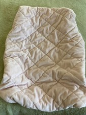 Carters Girls Light Pink Fleece Thick Quilted Diaper Changing Pad Cover Fitted