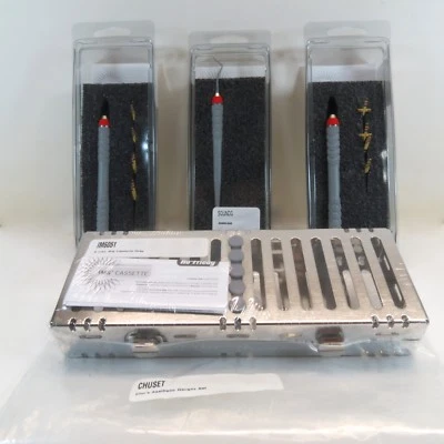 Chu's Aesthetic Gauge Set + Cassete Grey | CHUSET + IM6051 | HU FRIEDY