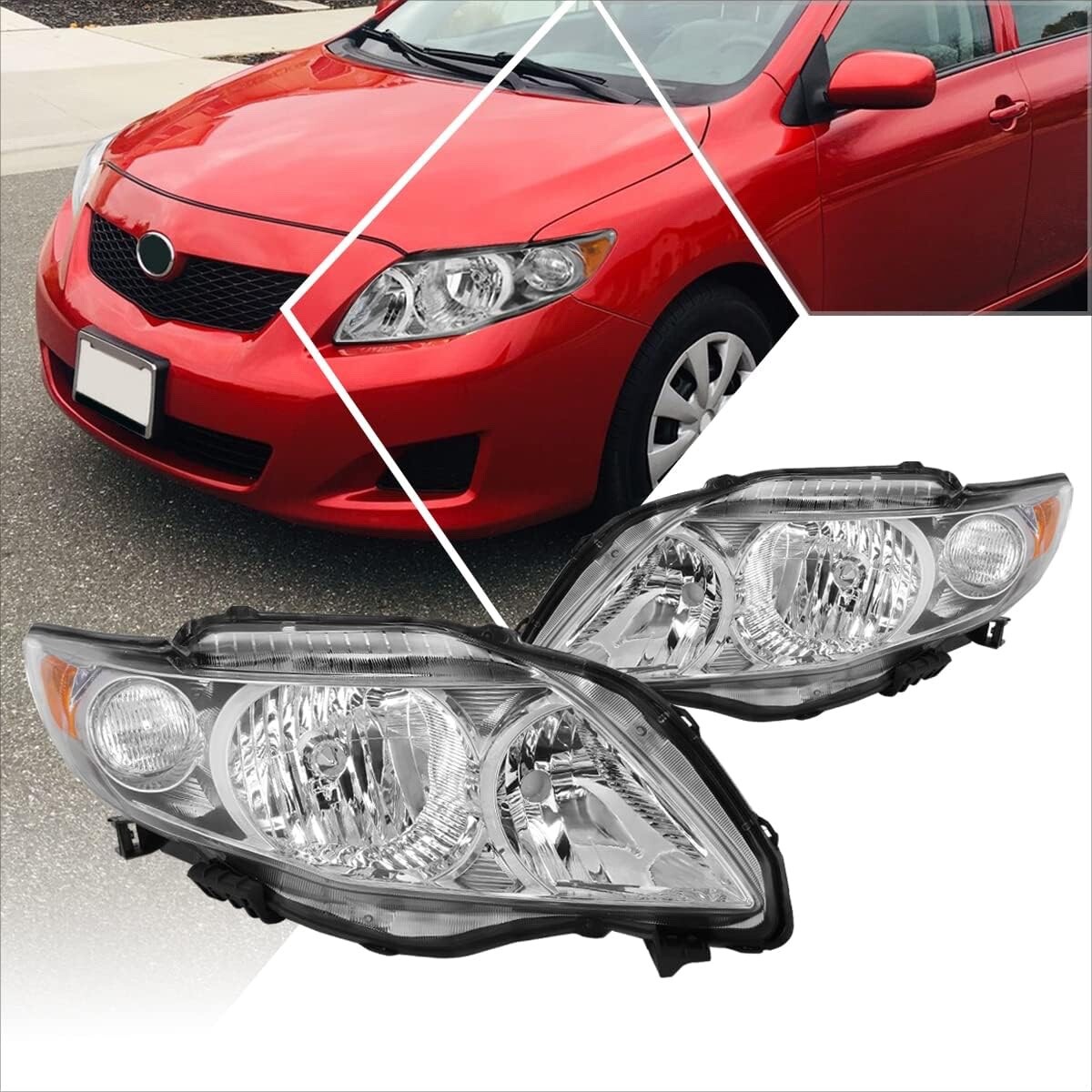 2009 Toyota Corolla Headlight