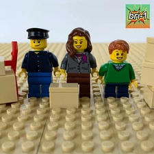 LEGO Brand: 3 Minifigures, BOXES, INSIDE TOUR (LIT) VILLY THOMSEN TRUCK, 2013