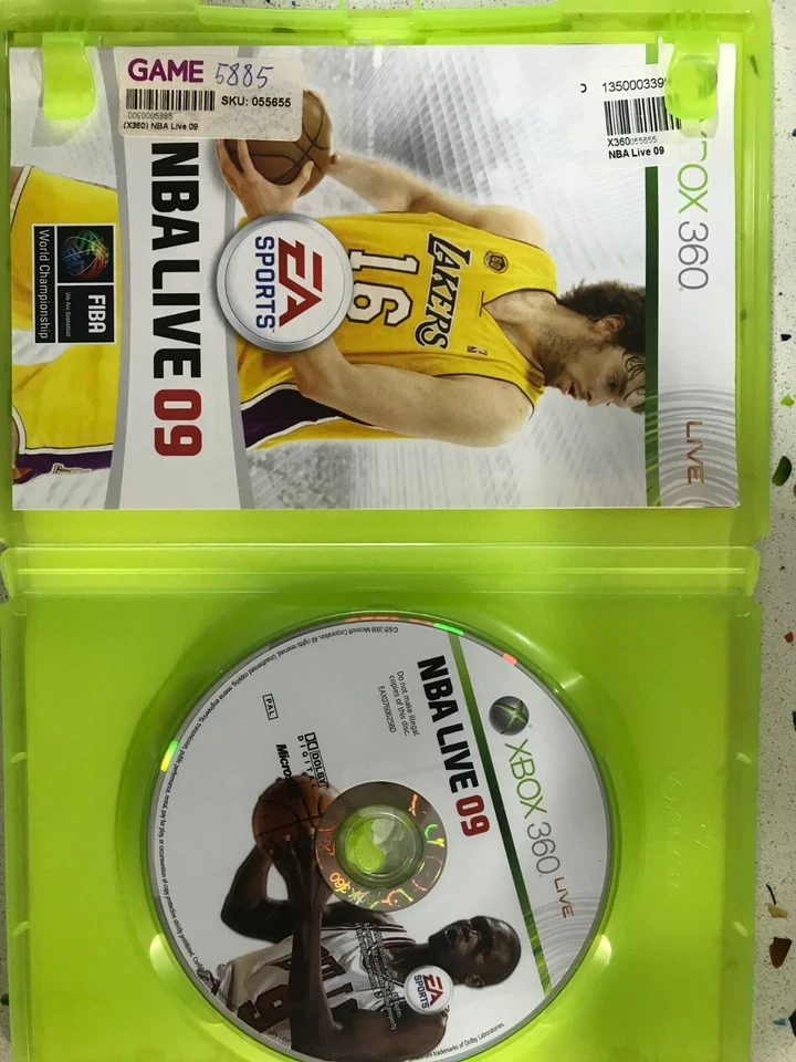NBA Live 09 Pau Gasol - Juego Xbox 360 Edicion España PAL - 3T, foto 2 de 3