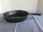Pre Griswold  11" "ERIE" No. 8 G Cast Iron Skillet Pan USA Sits Flat Vintage