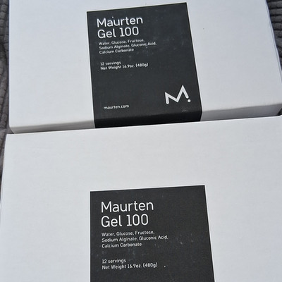 (2 boxes)Maurten Gel 100 Energy Gel 12 Servings 16.9 oz (480 g) Running Fuel