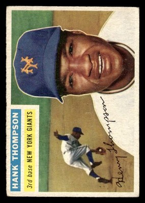 1956 Topps #199 Hank Thompson - VG-VGEX *TedsCardShack*