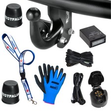 Anhängerkupplung starr für Subaru Forester 2 II SG 02-08 +E-S 7p ABE Westfalia