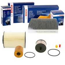 BOSCH INSPEKTIONSPAKET passend für 2.0 D TDCI FORD FOCUS 2 VOLVO V50 545 S40 C30