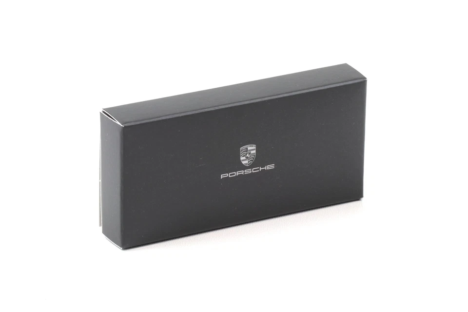 Original Porsche Wappen Schlüsselanhänger Keychain Leder Oak green WAP DEALER - Bild 4 von 4