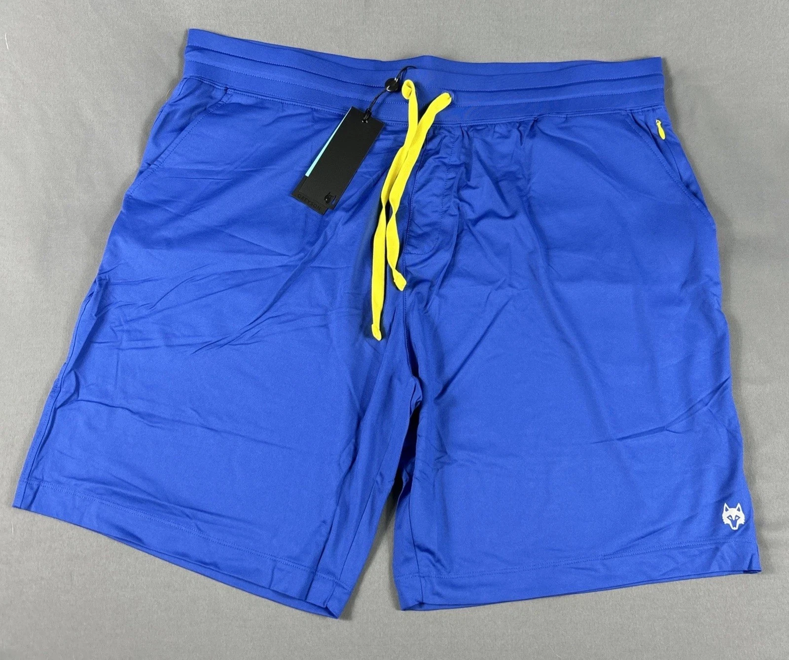 Greyson Shorts Guide Sport Athletic XXL Mojave Blue Nylon Spandex NWT MSRP $98