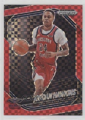 2024-25 Panini Prizm Black Red Power Prizm 32/75 Jordan Hawkins #224 1b7p