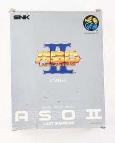 ASO II The Last Guardian Alpha Mission 2 Authentic Neo Geo AES Complete Tested